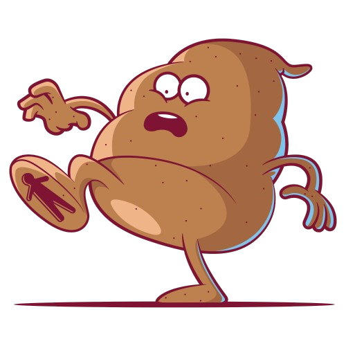 Cartoon image of poop